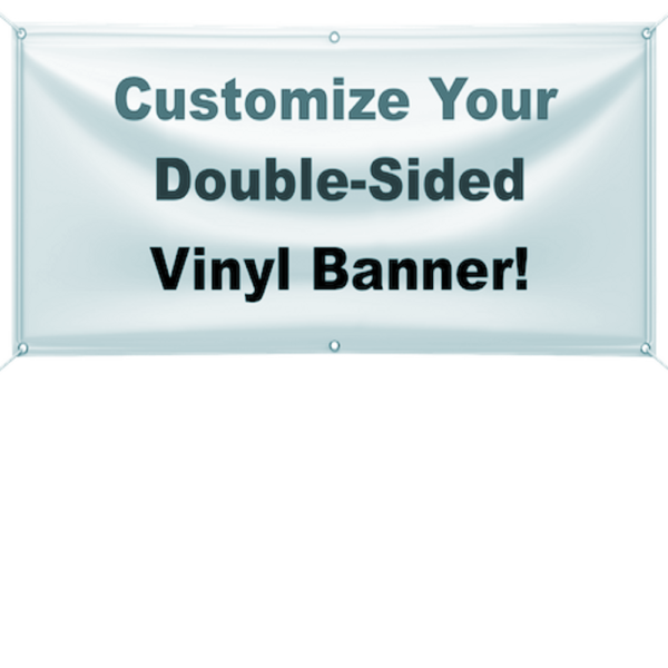 double sided banner